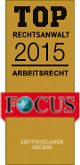 TOP Rechtsanwalt 2015 – Auszeichnung